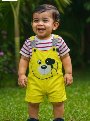 Kids / Romper / Fish Bear - FB01