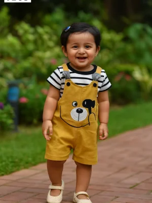 Kids / Romper / Fish Bear - FB03