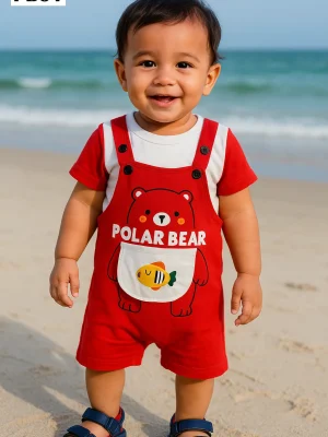 Boys / Romper / Polar Bear - PB01