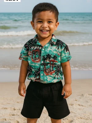 Boys / Shirt Pant / Beach - SB07