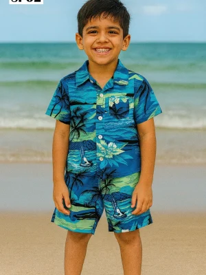 Boys / Shirt Pant / Beach - SP02
