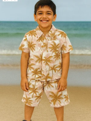Boys / Shirt Pant / Beach - SP07