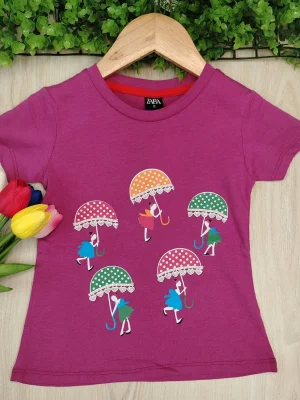 Girls / Tshirt / Princes umbrella - TM07
