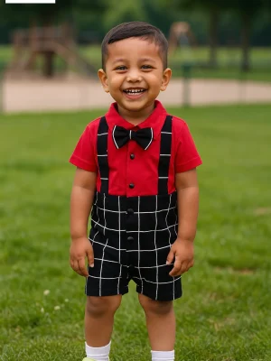 Boys / Romper / Tie Romper - TR02