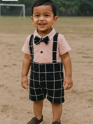Boys / Romper / Tie Romper - TR03