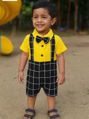 Boys / Romper / Tie Romper - TR05