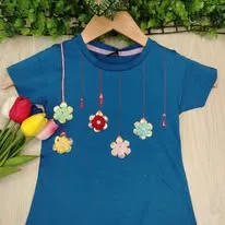 Girls / Tshirt / Light Flowers - TS01